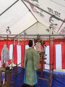 5月ブログ地鎮祭